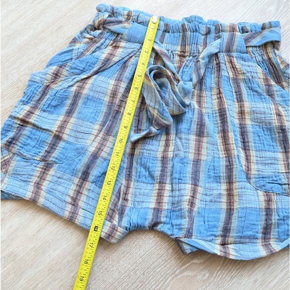 Free People Las Palmas Sailor Cotton Short Shorts in Riverside Combo, size XS - Picture 4 of 7